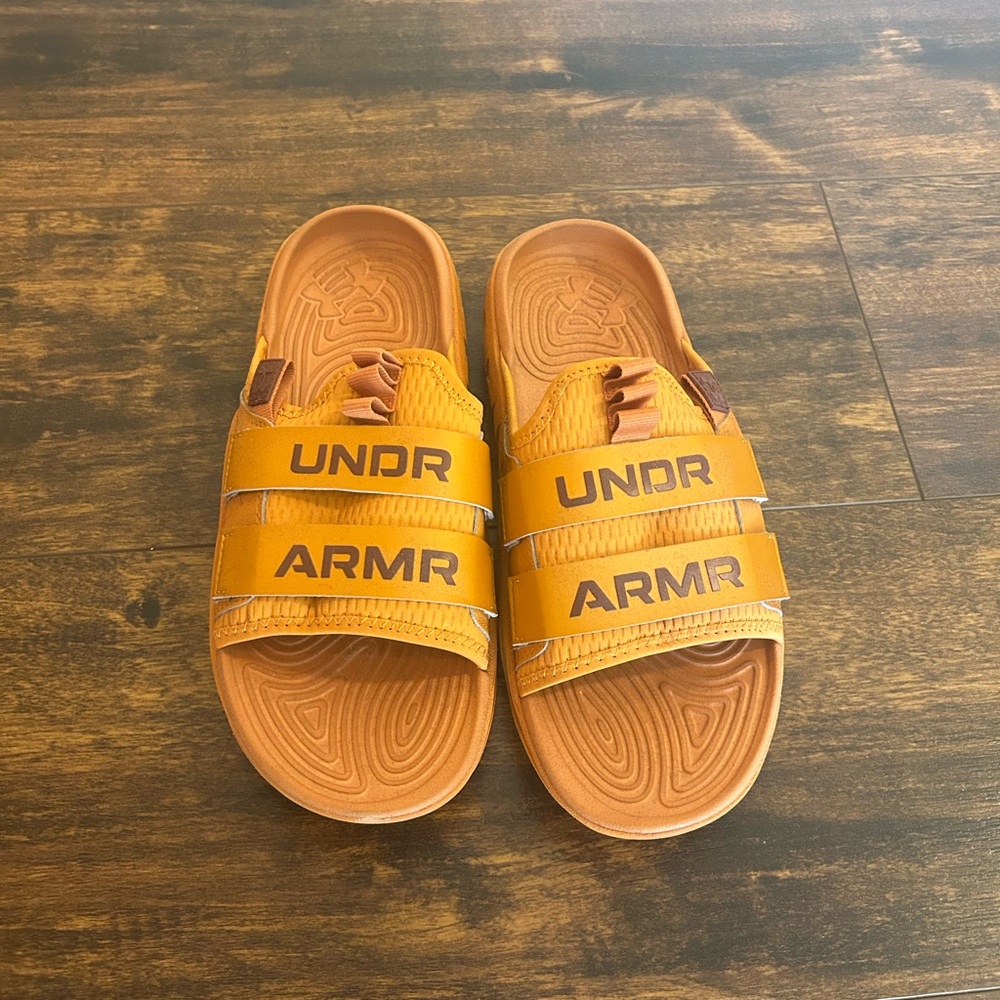 Under Armour Slide Sandals - Bright Orange